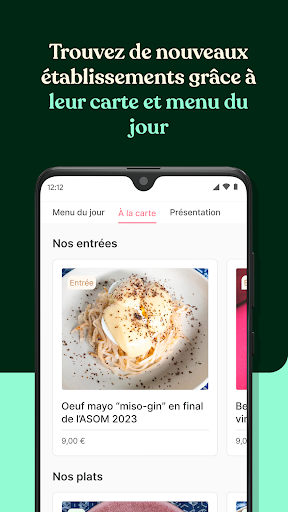 Napp - menus et restaurants Screen 3