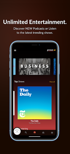 Android application Overhaul FM: Podcast Player screenshort