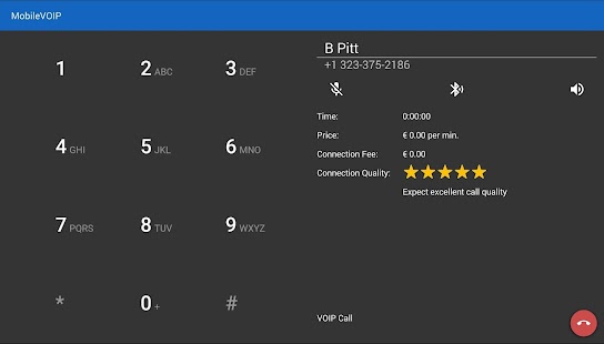 MobileVOIP Дешевые звонки Screenshot