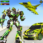 Cover Image of Baixar Robô voador que transforma o jogo-tanque do carro robô 1.6.3 APK