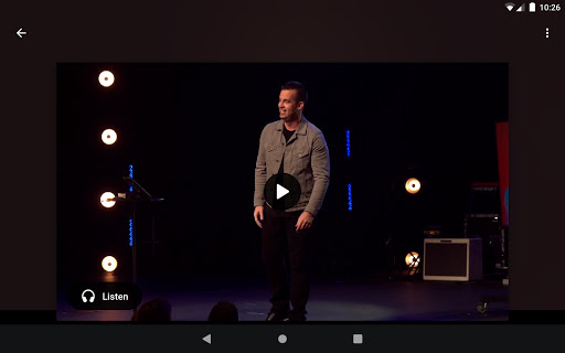 Screenshot of Christ Place App