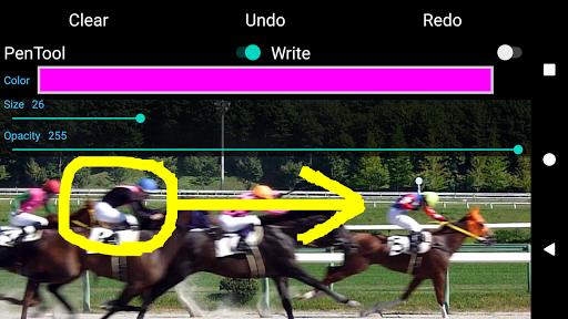 Android application Video Stopwatch screenshort