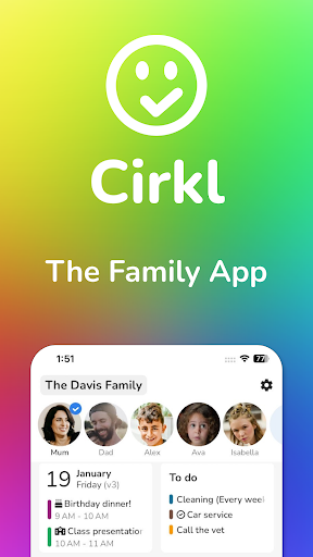Android application Cirkl screenshort