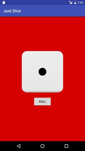 Android application Large Dice screenshort