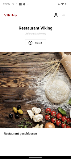Android application Restaurant Viking screenshort
