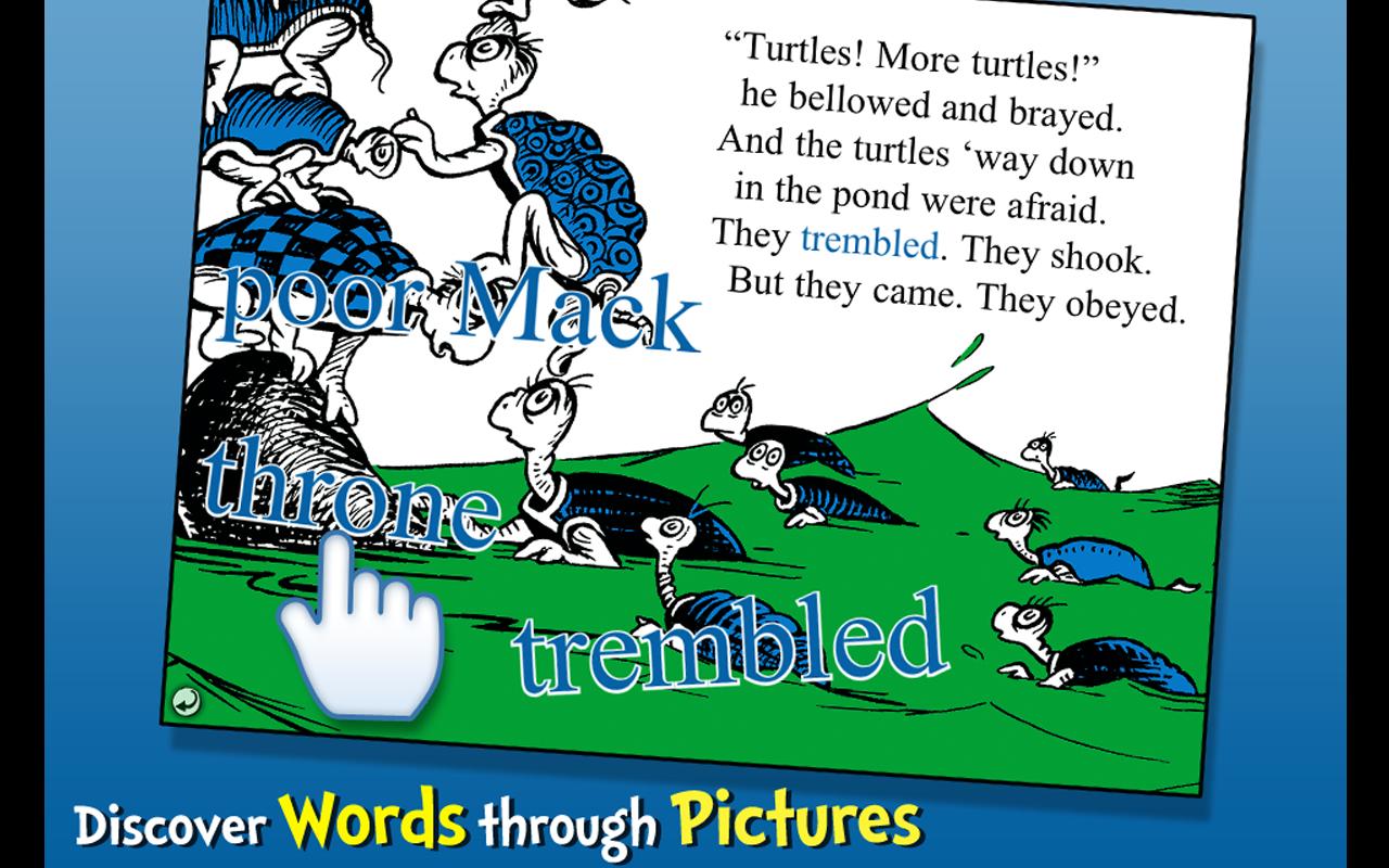 Android application Yertle the Turtle - Dr. Seuss screenshort