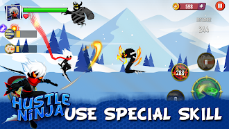 Game screenshot Hustle Ninja - Endless Runner hack