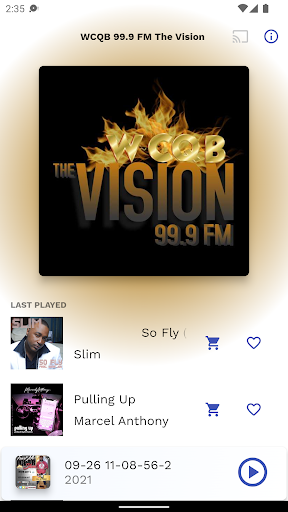 WCQB 99.9FM The Vision Screenshot 1 - AppWisp.com
