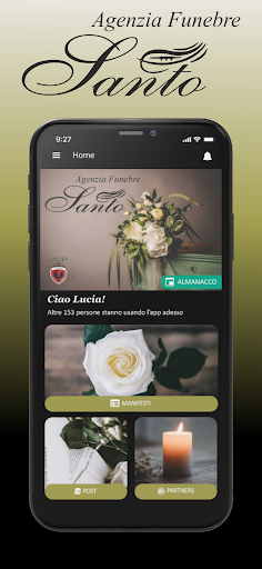 Android application Santo Agenzia Funebre screenshort