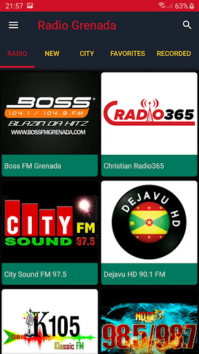 Radio Grenada Screen 2