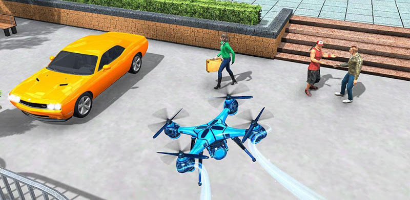 Drone Attack Flight Game 2020-New Spy Drone Games