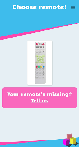 Android application Remote for Catvision TV screenshort
