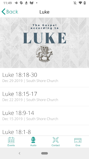 South Shore Church Screen 2