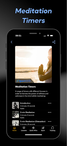 Screenshot of SportMind Health