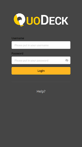QuoDeck Staging Screen 2