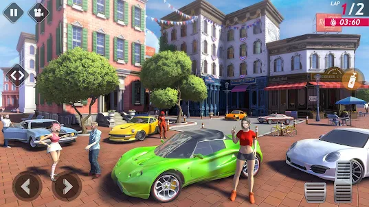 Fast Car Racing Car Driving