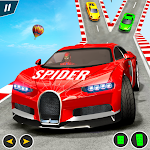 Spider Car Stunt Racing: Mega Ramp New Car Games Apk