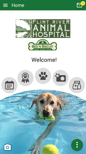 Android application Flint River Animal Hospital screenshort