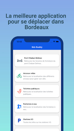 Android application Bdx Buddy screenshort