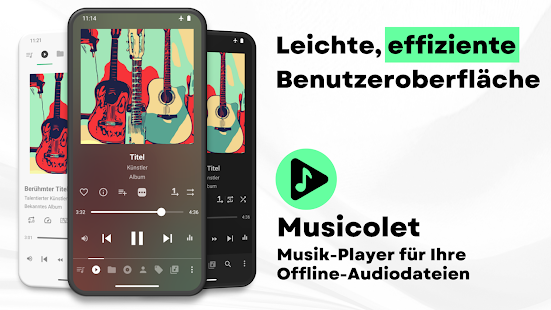 Musicolet Musikplayer Screenshot