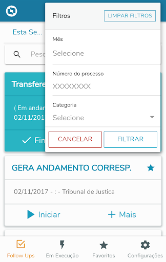 Meu Legal Task Screen 2