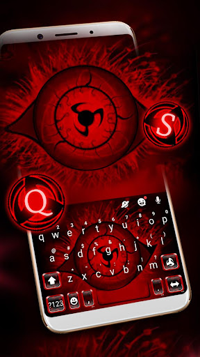 Sharingan Power Keyboard Theme Screen 2