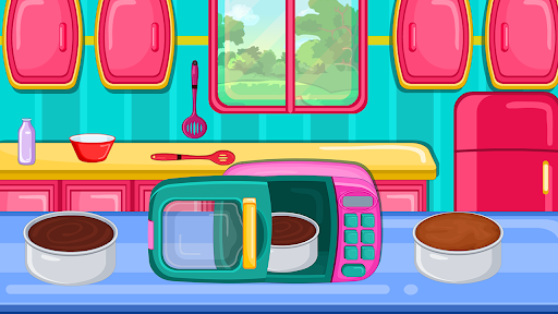 Android application Pony Birthday Cake screenshort