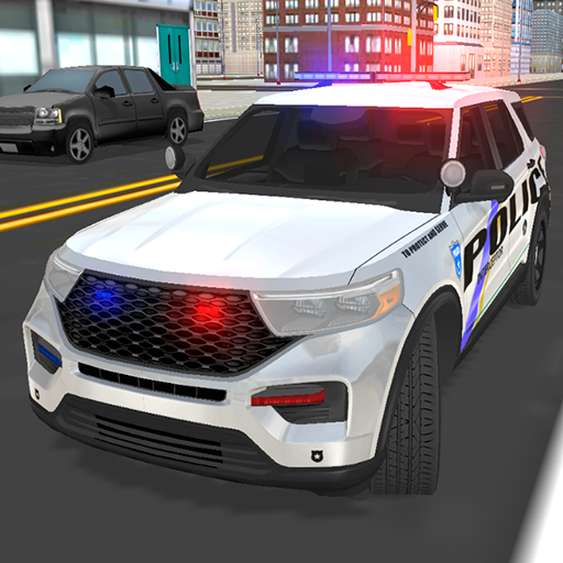 American Police Car Driving Laai af op Windows