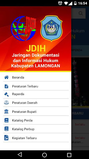 JDIH Kab. Lamongan Screen 2