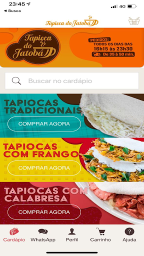 Tapioca do Jatobá Screen 2