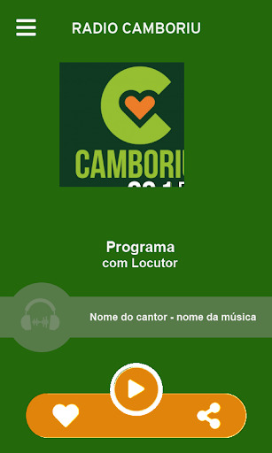 Rádio Camboriú Screen 2