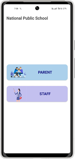 Android application National Public School screenshort