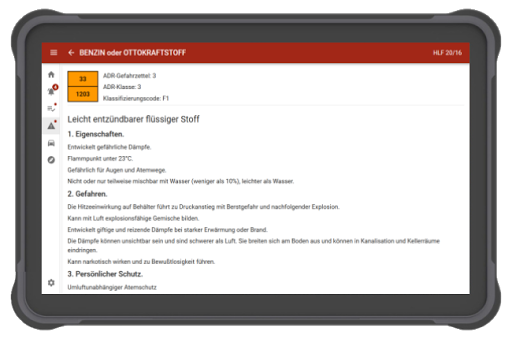 rescueTABLET Screen 3