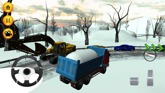 Snow Excavator Simulator JCB