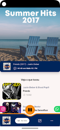 Rádio 95.1 FM - Rio Claro Screen 2