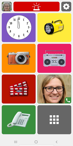 Android application Elder Easy: Apps & Emergency A screenshort