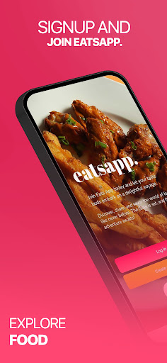 Android application EatsApp - Food Discovery screenshort