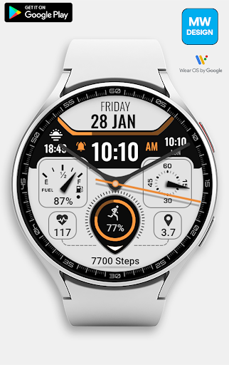Android application Elegant Pro+ Watch Face screenshort