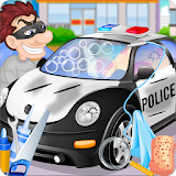 Police Car Wash icon