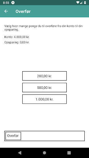 Skoleglæde.nu Bank Screen 2