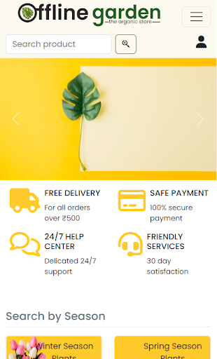 Android application Offline Garden screenshort