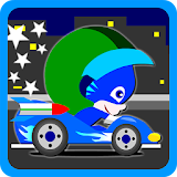 Kids Mask Race Car Battle icon