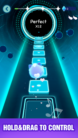 Game screenshot Cat Hop: ピアノ音楽ゲーム mod apk