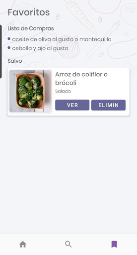 Recetas Bajas en Carbohidratos Screen 3