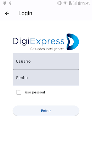 Android application Controle Acesso Plus screenshort