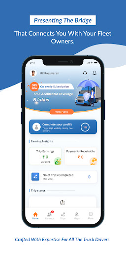 Android application Truckrr Hero screenshort