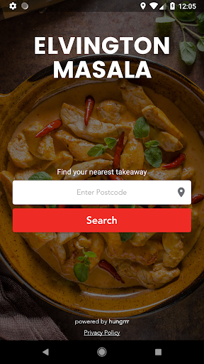 Android application Elvington Masala screenshort