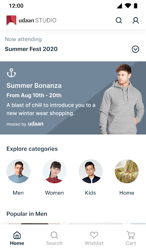 udaan Studio Invite Only Even