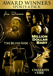 Icon image Award-Winners: Sports Films 4-Pack King Richard, Million Dollar Baby, The Blind Side, Chariots of Fire