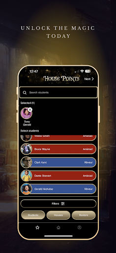 RCA House Points Screen 2